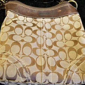 Coach signature purse